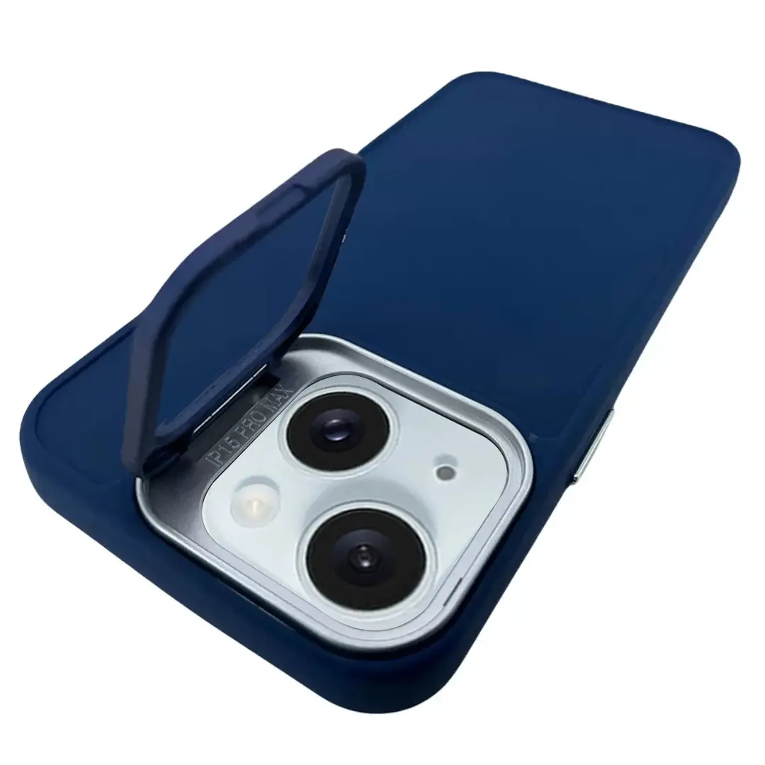 iPhone 15 Plus/iPhone 14 Plus Camera Stand Eco Case Royal Blue